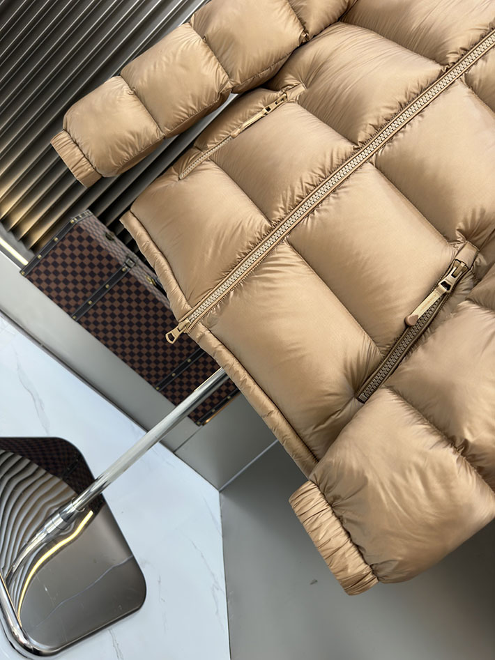 最高級バーバリースーパーコピー BURBERRY カシミア アンブルサイド ダウンジャケット ブラウン 2525395 バーバリー ジャケット コーデ - 画像 (6)