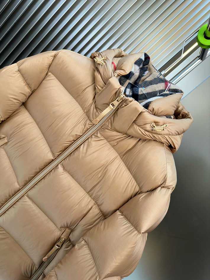 最高級バーバリースーパーコピー BURBERRY カシミア アンブルサイド ダウンジャケット ブラウン 2525395 バーバリー ジャケット コーデ - 画像 (5)