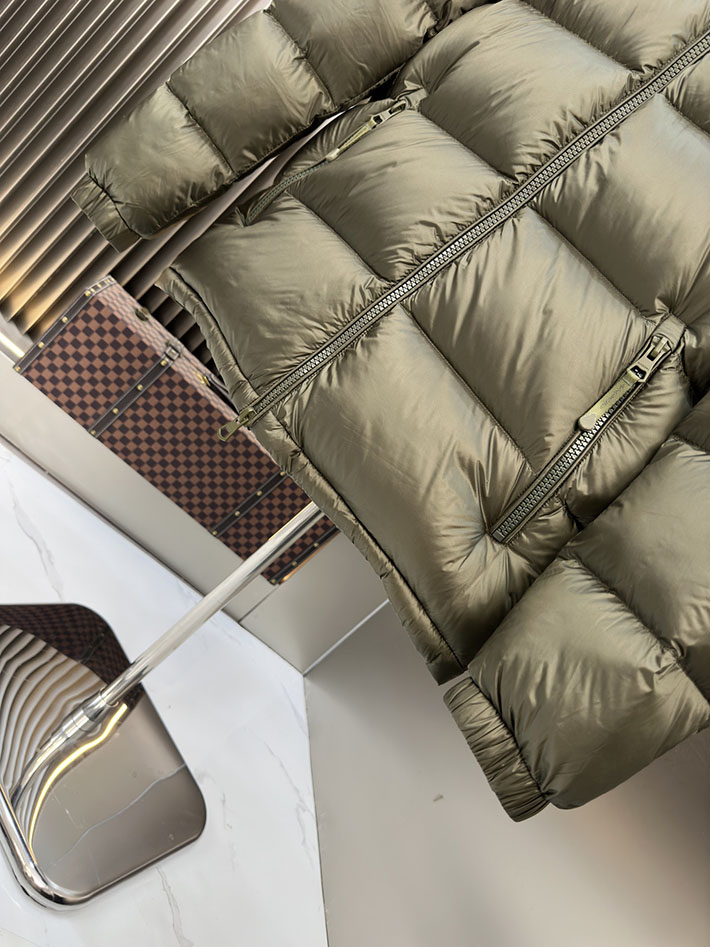 最高級バーバリースーパーコピー BURBERRY カシミア アンブルサイド ダウンジャケット カーキ 2525396 バーバリー ジャケット コーデ - 画像 (7)