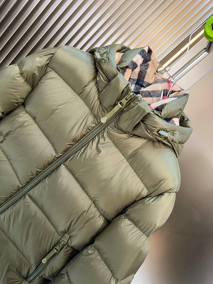 最高級バーバリースーパーコピー BURBERRY カシミア アンブルサイド ダウンジャケット カーキ 2525396 バーバリー ジャケット コーデ - 画像 (6)