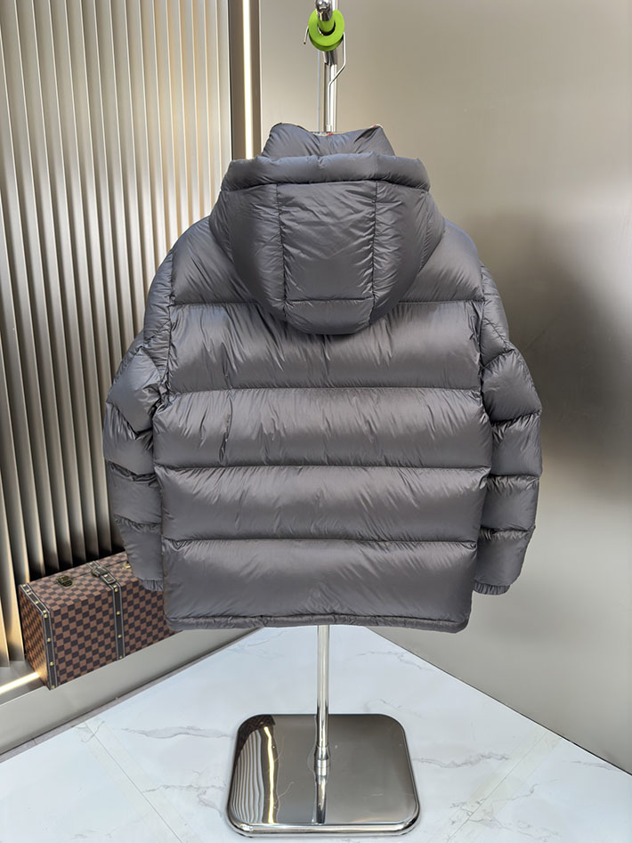 最高級バーバリースーパーコピー BURBERRY カシミア アンブルサイド ダウンジャケット グレー 2525397 バーバリー ジャケット コーデ - 画像 (3)