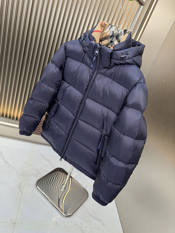 最高級バーバリースーパーコピー BURBERRY カシミア アンブルサイド ダウンジャケット ブルー 2525398 バーバリー ジャケット コーデ - 画像 (8)