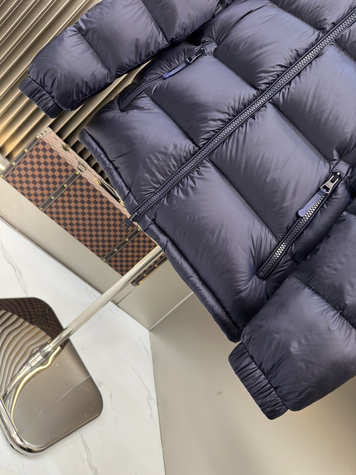 最高級バーバリースーパーコピー BURBERRY カシミア アンブルサイド ダウンジャケット ブルー 2525398 バーバリー ジャケット コーデ - 画像 (7)