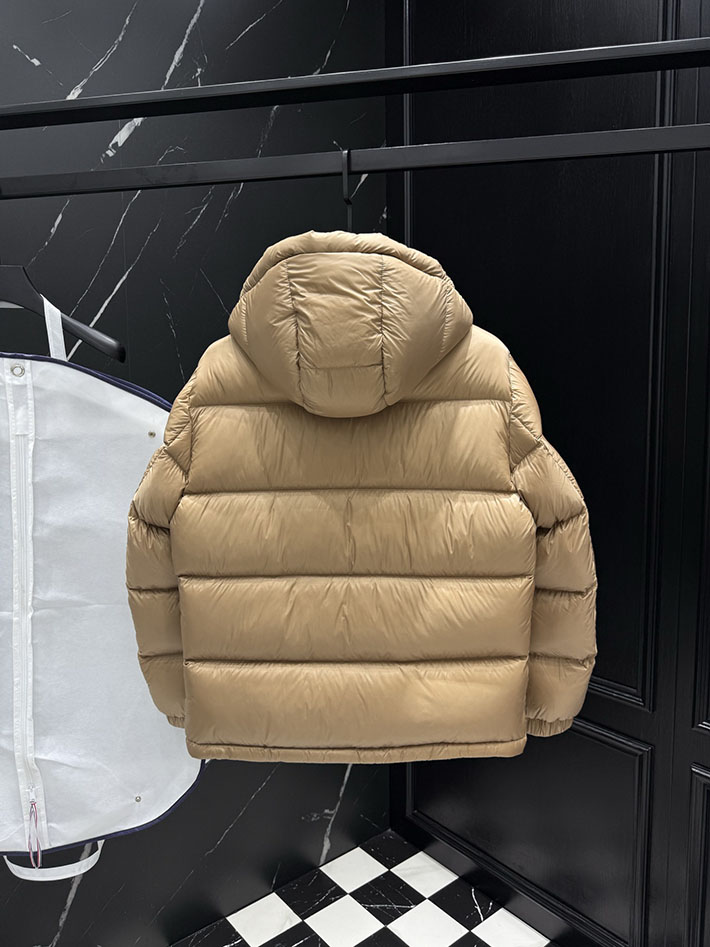 最高級バーバリースーパーコピー BURBERRY リバーシブル チェック フーデッド ダウンジャケット ブラウン 2525406 バーバリー アウトレット どれくらい 安い - 画像 (2)