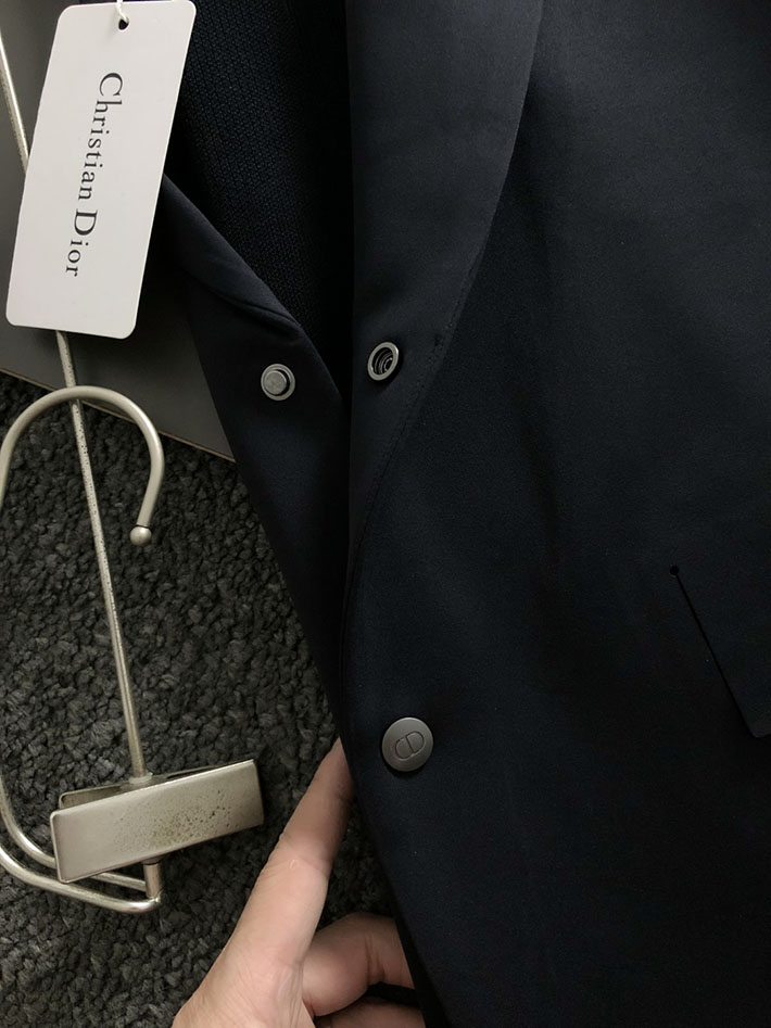 最高級ディオールスーパーコピー Dior Homme ディオールオム テーラードジャケット ブラック 2525419 ディオール テーラードジャケット - 画像 (8)