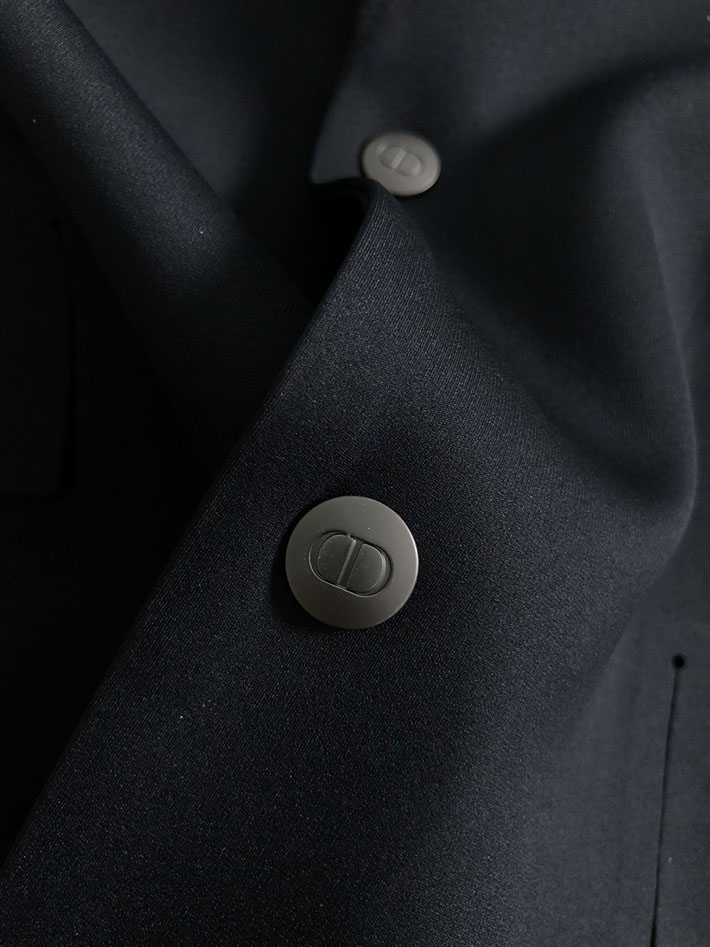 最高級ディオールスーパーコピー Dior Homme ディオールオム テーラードジャケット ブラック 2525419 ディオール テーラードジャケット - 画像 (2)