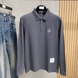 トム・ブラウン ポロシャツ 長袖