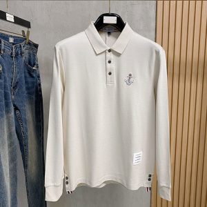 トム・ブラウン ポロシャツ 長袖