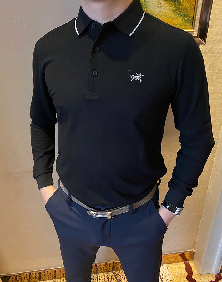 アークテリクス 長袖 ポロシャツ