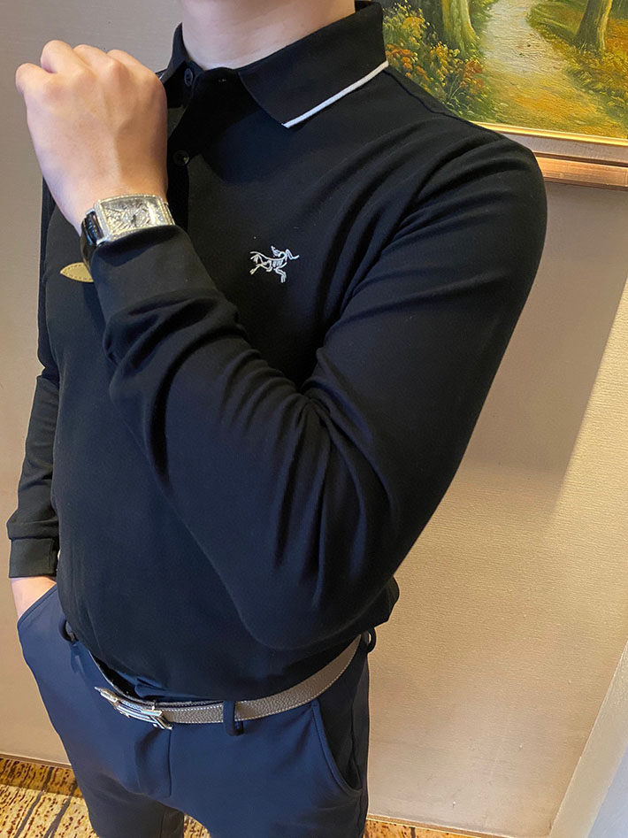 最高級アークテリクススーパーコピー ARC’TERYX Dromos Tech Polo ショートスリーブポロ 長袖 ブラック 2525553 アークテリクス 長袖 ポロシャツ - 画像 (7)