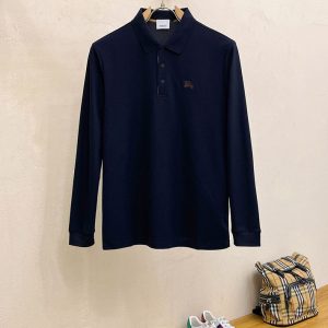 バーバリー 長袖 ポロシャツ