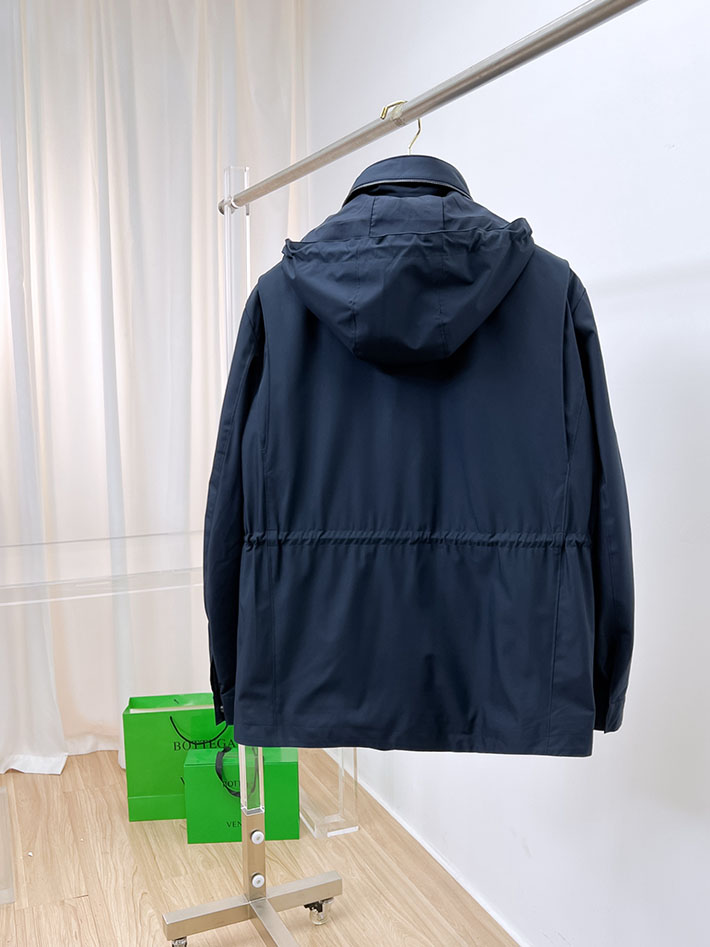 最高級ロロ・ピアーナスーパーコピー Loro Piana トラベラー ウィンドメイト ジャケット ネイビー 2525564 ロロピアーナ ジャケット メンズ - 画像 (2)