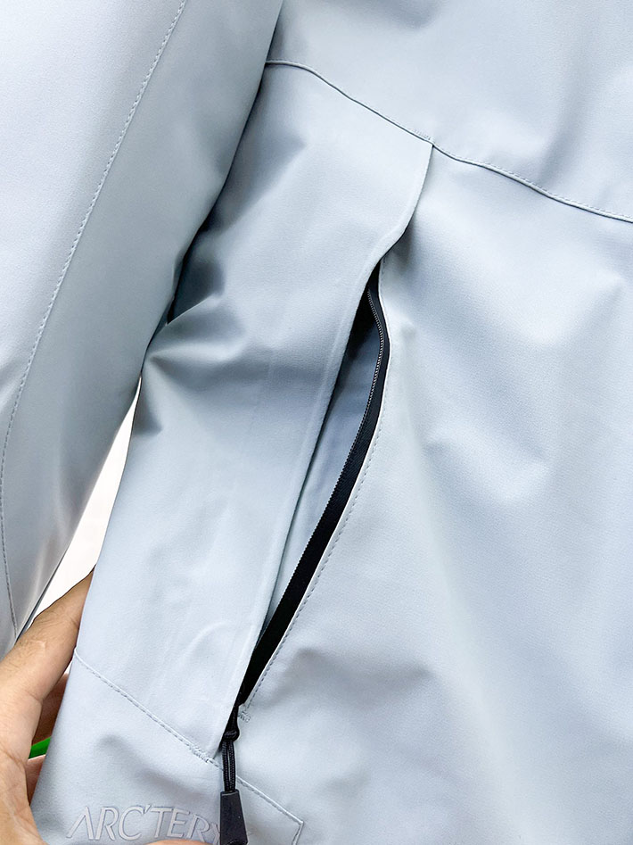 アークテリクス マウンテンパーカー BETA AR JACKET M ベータ AR ジャケット スカイブルー 2525612 アークテリクス ジャケット 人気 - 画像 (4)