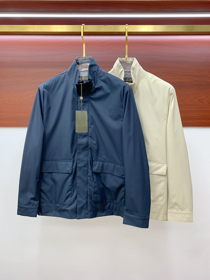 最高級ロロ・ピアーナスーパーコピー ジャケット トラベラー リバーシブル カシミヤ ナイロン ホワイト 2525631 ジャケット ナイロン ビジネス - 画像 (2)