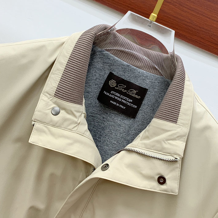 最高級ロロ・ピアーナスーパーコピー ジャケット トラベラー リバーシブル カシミヤ ナイロン ホワイト 2525631 ジャケット ナイロン ビジネス - 画像 (9)