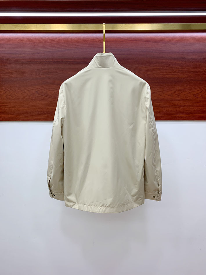 最高級ロロ・ピアーナスーパーコピー ジャケット トラベラー リバーシブル カシミヤ ナイロン ホワイト 2525631 ジャケット ナイロン ビジネス - 画像 (3)