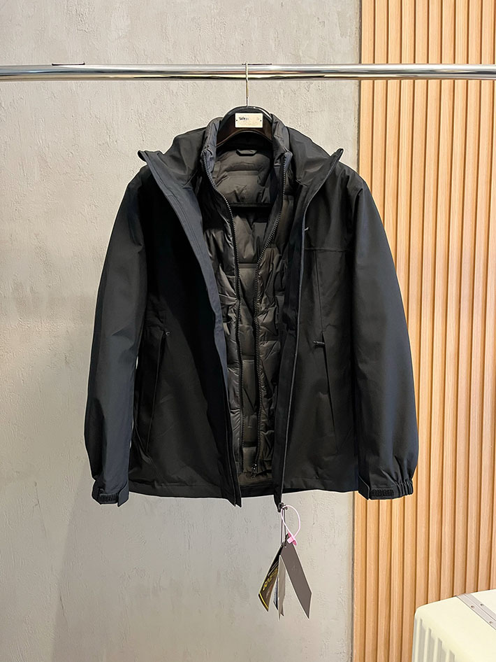 アークテリクス マウンテンパーカー ARC’TERYX アトム フーディ ナイロンジャケット ブラック 2525682 アークテリクス レディース 人気 - 画像 (5)