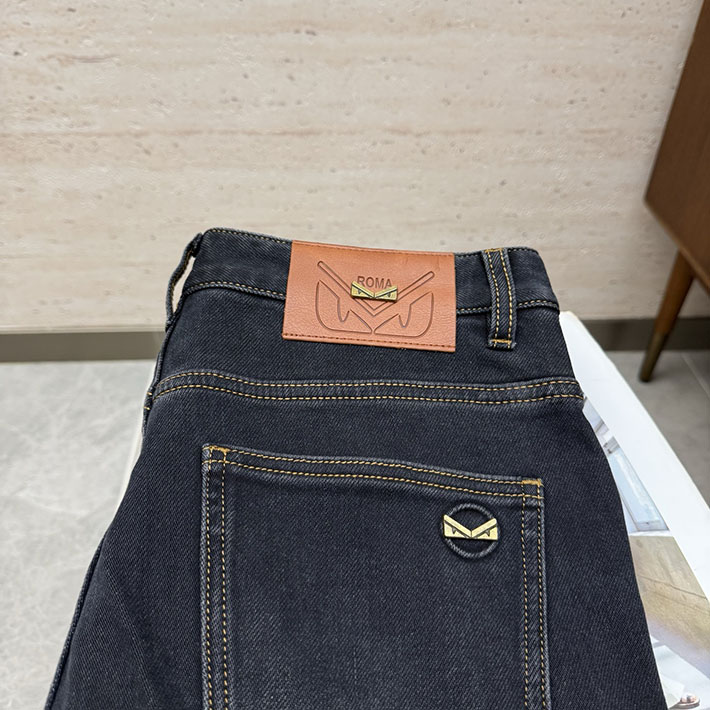 最高級フェンディスーパーコピー FENDI 今流行りのデニム ジーンズブランド 高級 メンズ 2525701 フェンディ ジーンズ メンズ - 画像 (8)