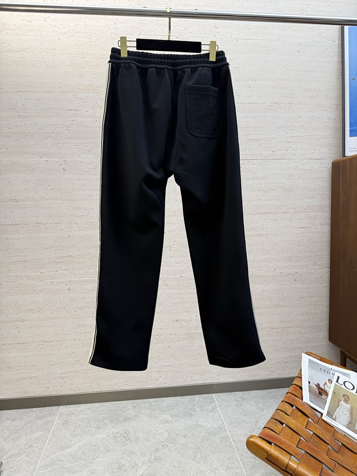 最高級ロエベスーパーコピー LOEWE ストライプ ステッチ チノパンツ スウェット ズボン おしゃれ 2525705 ロエベ パンツ - 画像 (12)