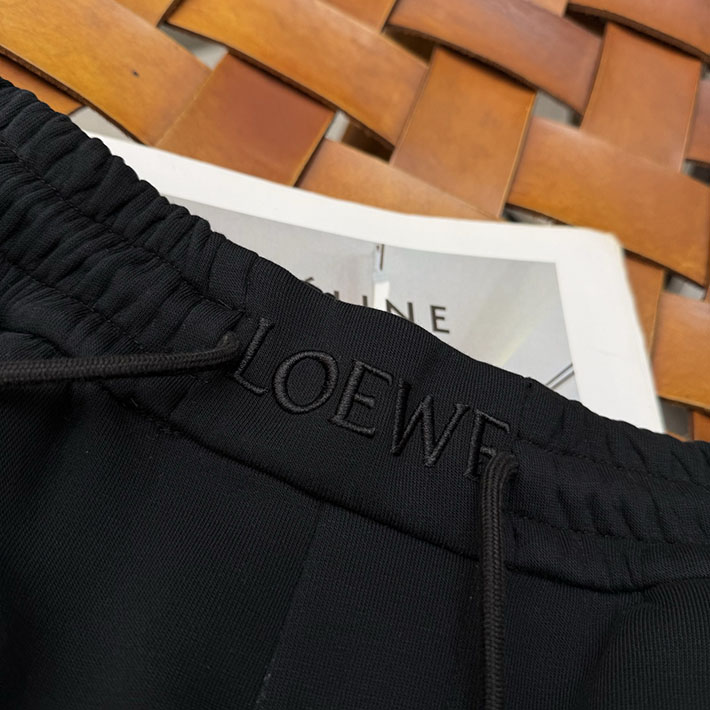 最高級ロエベスーパーコピー LOEWE ストライプ ステッチ チノパンツ スウェット ズボン おしゃれ 2525705 ロエベ パンツ - 画像 (7)