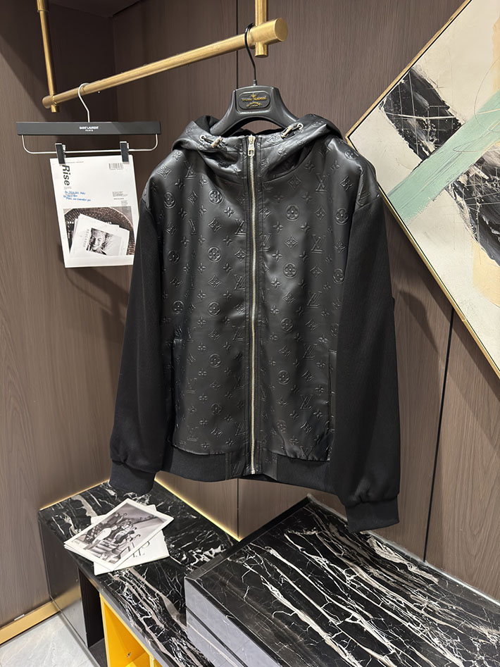 ルイヴィトン レザージャケット メンズ