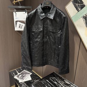 ルイヴィトン レザージャケット メンズ