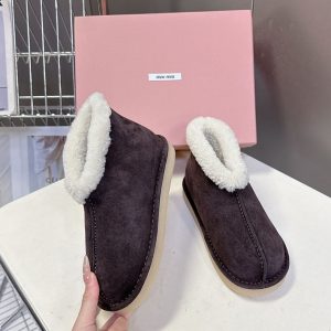 ミュウミュウ 冬 靴