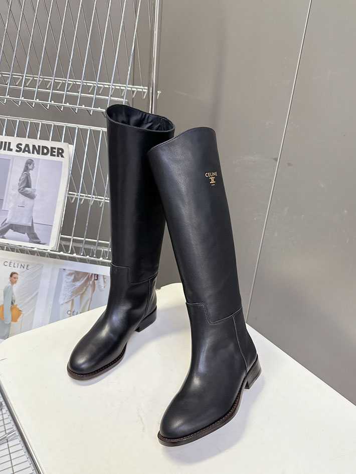 最高級セリーヌスーパーコピー CELINE アナイス ライディングブーツ / カーフスキン 365285231C.38NO セリーヌ ブーツ アウトレット - 画像 (9)