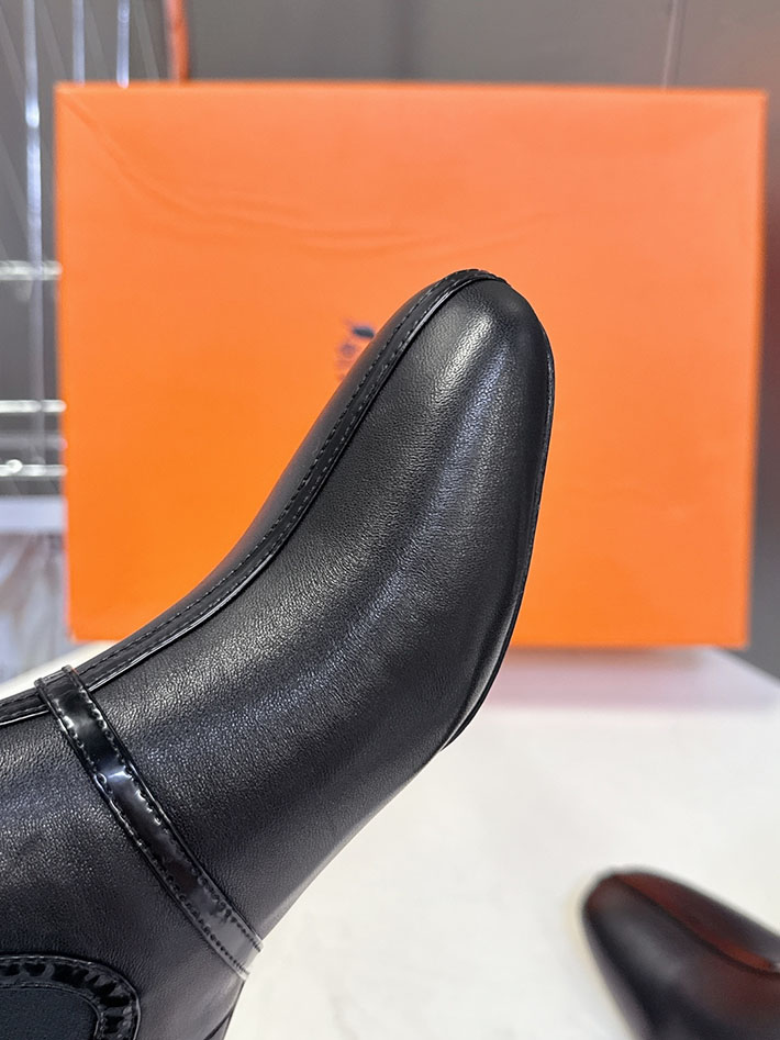 最高級エルメススーパーコピー HERMES ショートブーツ ロリータ 40 H252046Z 02360 エルメス ロングブーツ レディース - 画像 (6)