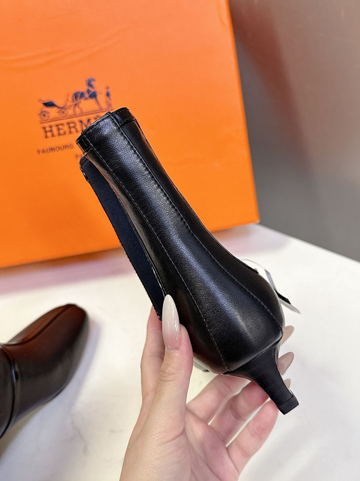 最高級エルメススーパーコピー HERMES ショートブーツ ロリータ 40 H252046Z 02360 エルメス ロングブーツ レディース - 画像 (5)