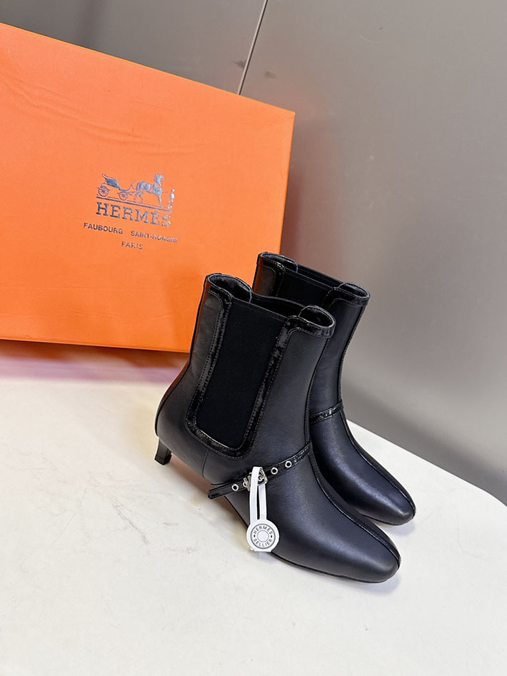 最高級エルメススーパーコピー HERMES ショートブーツ ロリータ 40 H252046Z 02360 エルメス ロングブーツ レディース - 画像 (3)