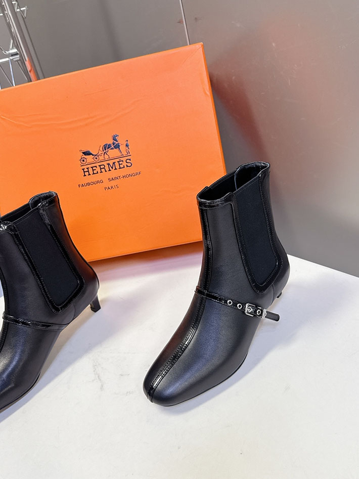 最高級エルメススーパーコピー HERMES ショートブーツ ロリータ 40 H252046Z 02360 エルメス ロングブーツ レディース - 画像 (2)