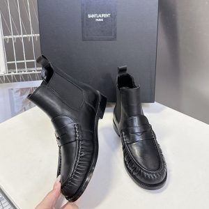 サンローラン ショートブーツ