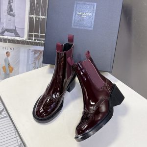 サンローラン ショートブーツ