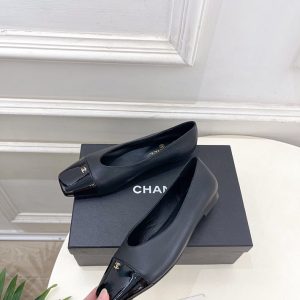 シャネル パンプス バイカラー