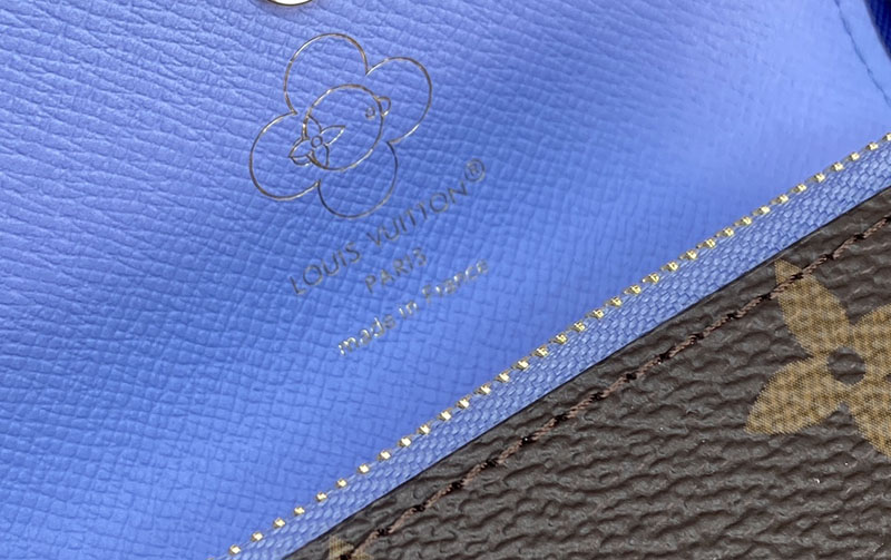 最高級ルイヴィトンスーパーコピー Louis Vuitton ポルトモネ・ロザリ ブルーフロスト M15323 ルイヴィトン 財布 新作 2026 - 画像 (7)