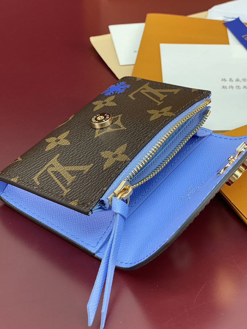 最高級ルイヴィトンスーパーコピー Louis Vuitton ポルトモネ・ロザリ ブルーフロスト M15323 ルイヴィトン 財布 新作 2026 - 画像 (5)