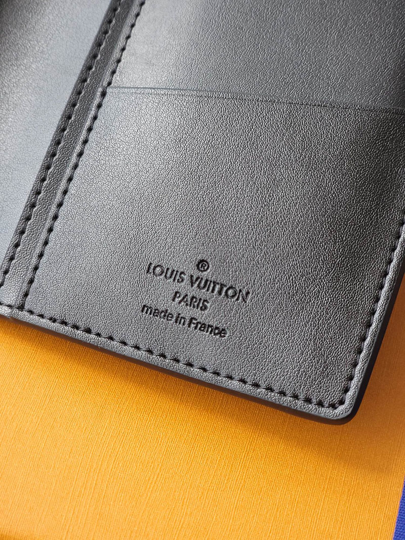 ルイヴィトン 財布 新作 Louis Vuitton ポルトフォイユ・ブラザ NM ブラック M83126 ルイ ヴィトン 財布 メンズ 黒 - 画像 (5)