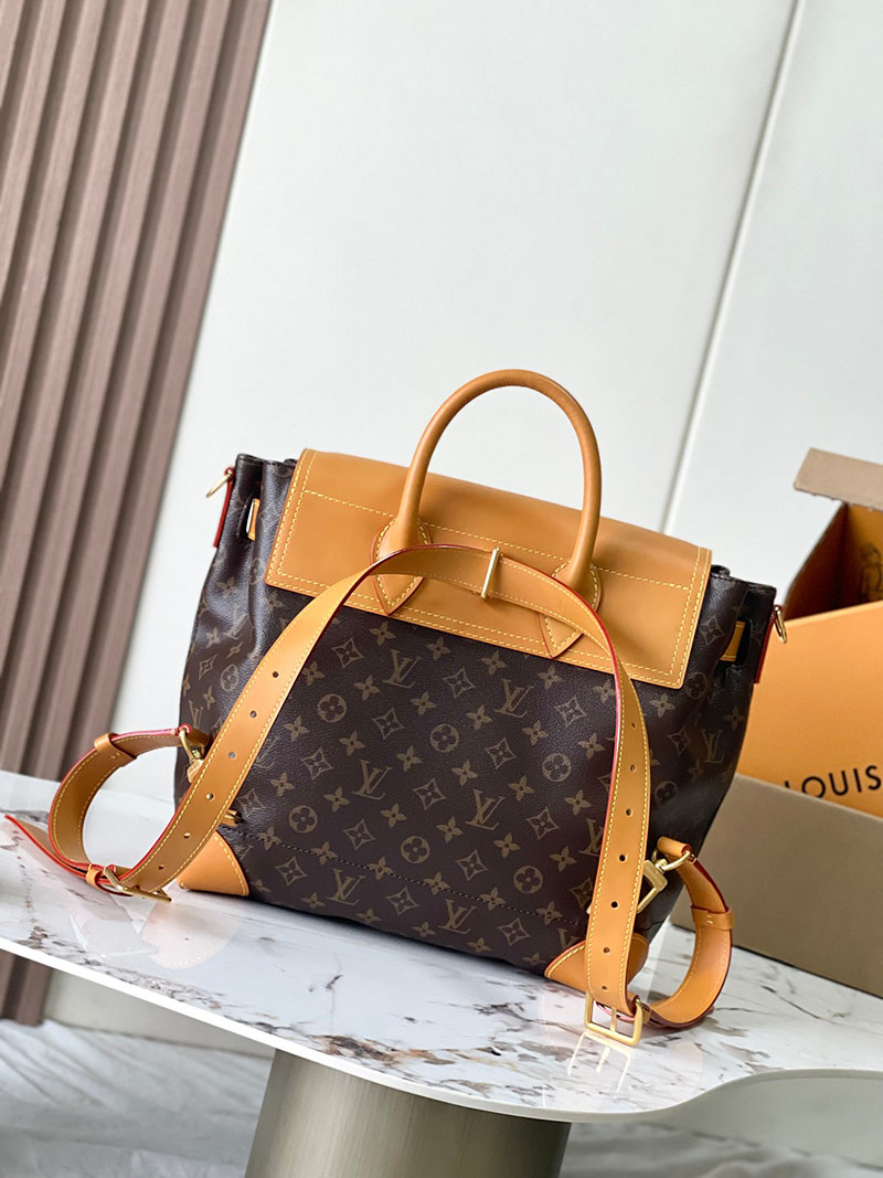ルイヴィトン バッグ 新作 Louis Vuitton スティーマー 30 ブラウン M25989 ルイヴィトン リュック コーデ - 画像 (9)