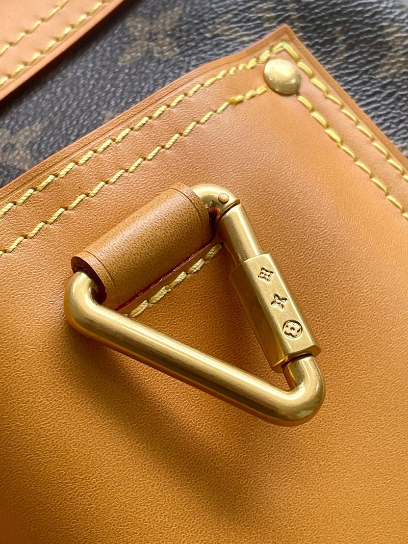 ルイヴィトン バッグ 新作 Louis Vuitton スティーマー 30 ブラウン M25989 ルイヴィトン リュック コーデ - 画像 (4)