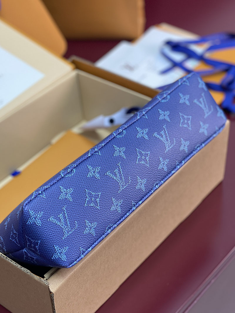 ルイヴィトン バッグ 新作 Louis Vuitton ポシェット・ヴォワヤージュ オーシャンカラー M26829 ヴィトン クラッチバッグ メンズ - 画像 (5)