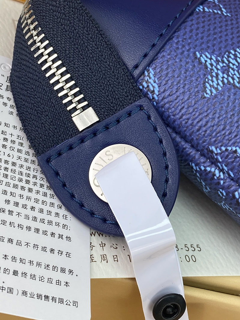 ルイヴィトン バッグ 新作 Louis Vuitton ポシェット・ヴォワヤージュ オーシャンカラー M26829 ヴィトン クラッチバッグ メンズ - 画像 (2)