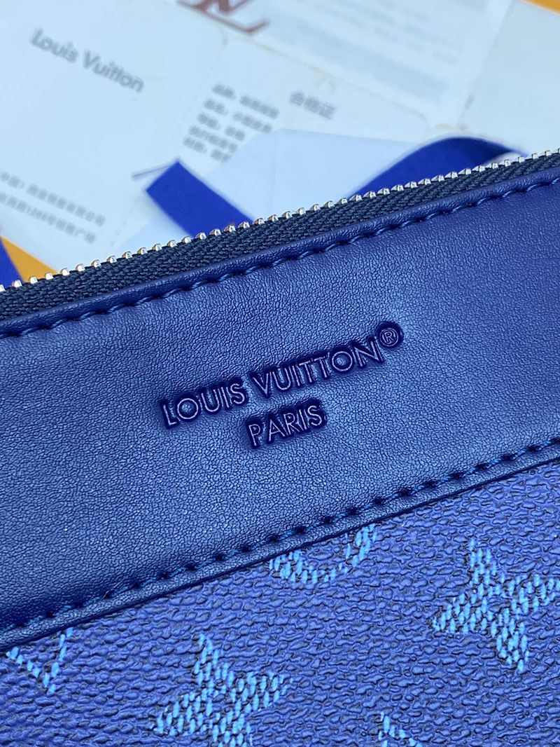 ルイヴィトン バッグ 新作 Louis Vuitton ポシェット・ヴォワヤージュ オーシャンカラー M26829 ヴィトン クラッチバッグ メンズ - 画像 (7)