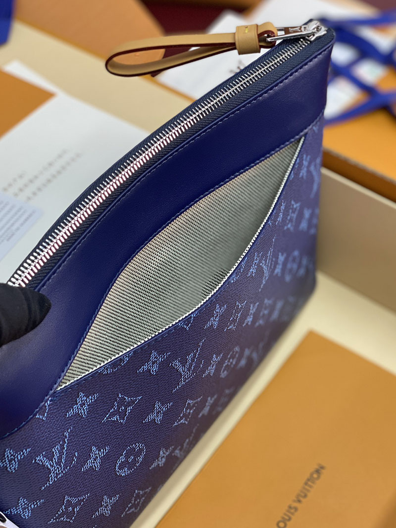 ルイヴィトン バッグ 新作 Louis Vuitton ポシェット・ヴォワヤージュ オーシャンカラー M26829 ヴィトン クラッチバッグ メンズ - 画像 (6)