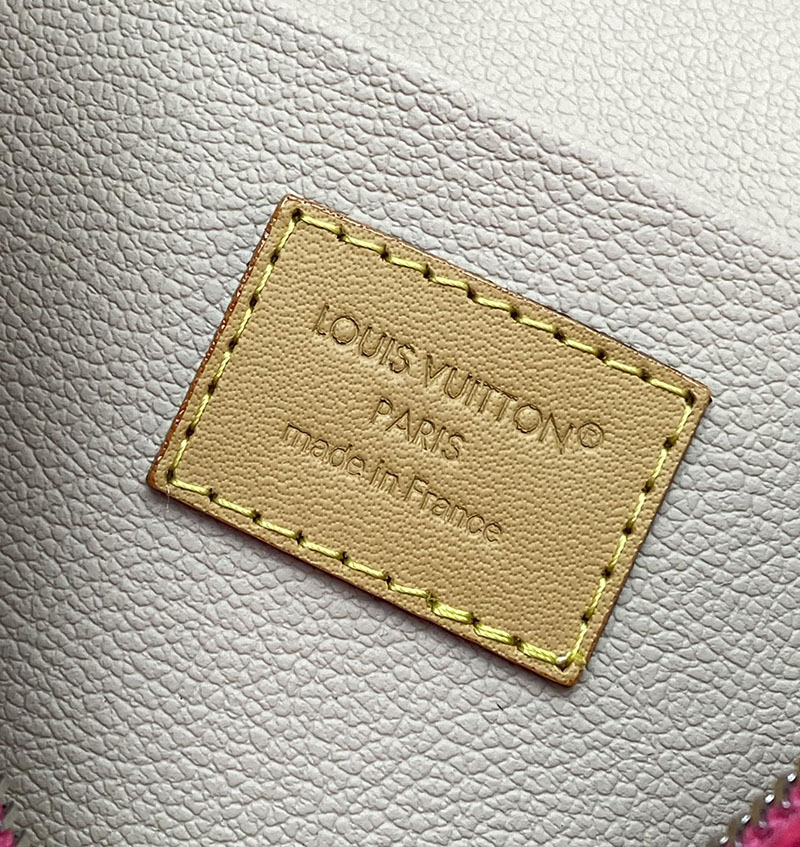 ルイヴィトン バッグ 新作 Louis Vuitton ニース・ミニ ローズ ポンディシェリピンク M44495 ルイヴィトン 化粧ポーチ - 画像 (3)