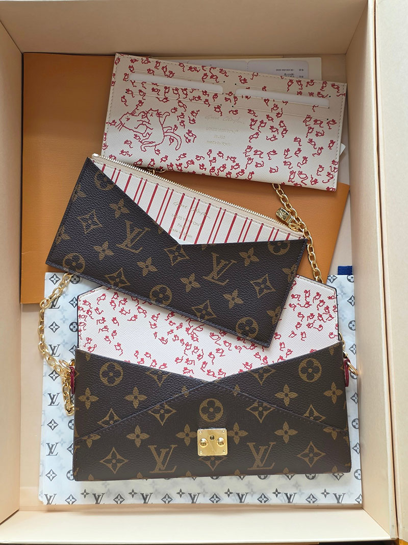 最高級ルイヴィトンスーパーコピー Louis Vuitton Kirigami Organizer On Chain M15150 ルイヴィトン バッグ 新作 - 画像 (3)