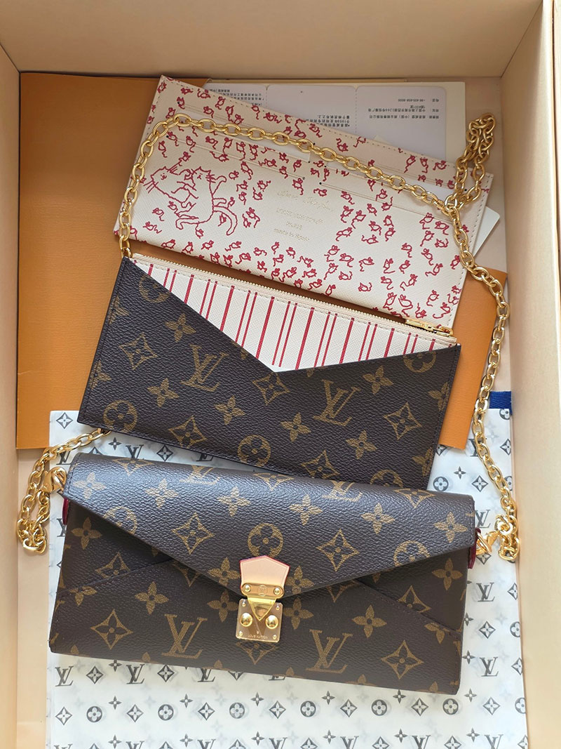 最高級ルイヴィトンスーパーコピー Louis Vuitton Kirigami Organizer On Chain M15150 ルイヴィトン バッグ 新作 - 画像 (2)