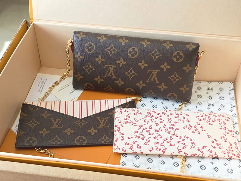 最高級ルイヴィトンスーパーコピー Louis Vuitton Kirigami Organizer On Chain M15150 ルイヴィトン バッグ 新作 - 画像 (10)