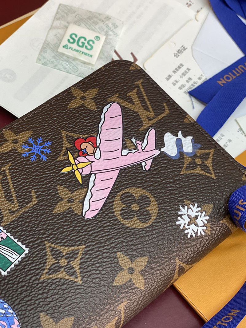 ルイヴィトン 財布 新作 Louis Vuitton ジッピー・ウォレット モノグラム・スノーウィパール M26256 ルイヴィトン ジッピーウォレット 新作 - 画像 (5)