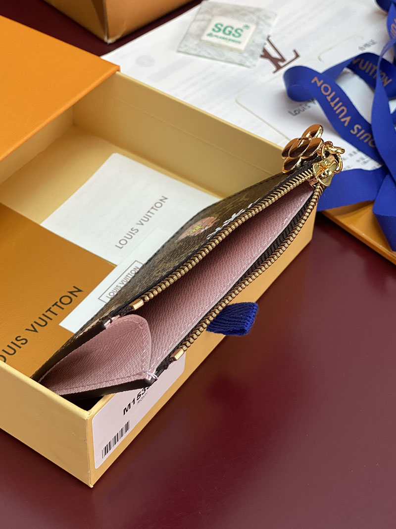 最高級ルイヴィトンスーパーコピー LV カードケース ポルト カルト・ロミー モノグラム・スノーウィパール M15333 ヴィトン カードケース 財布代わり - 画像 (8)